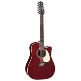 Электроакустическая гитара Takamine JJ325SRC12 John Jorgenson 12-String Gloss Red Stain w/Case