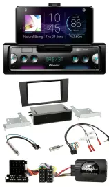 Автомагнитола для Audi A4 B5 1999–2001 Pioneer USB, Bluetooth, DAB, поддержка управления с руля