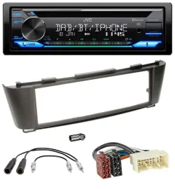 JVC Bluetooth MP3 USB DAB CD Autoradio für Nissan Almera (ab 2003)