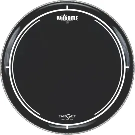 WB2-7MIL-18FT Target Series Black Пластик для напольного тома 18", черный, Williams