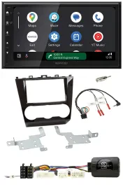 Kenwood DAB Bluetooth USB Lenkrad 2DIN Autoradio für Subaru Forester ab 2015