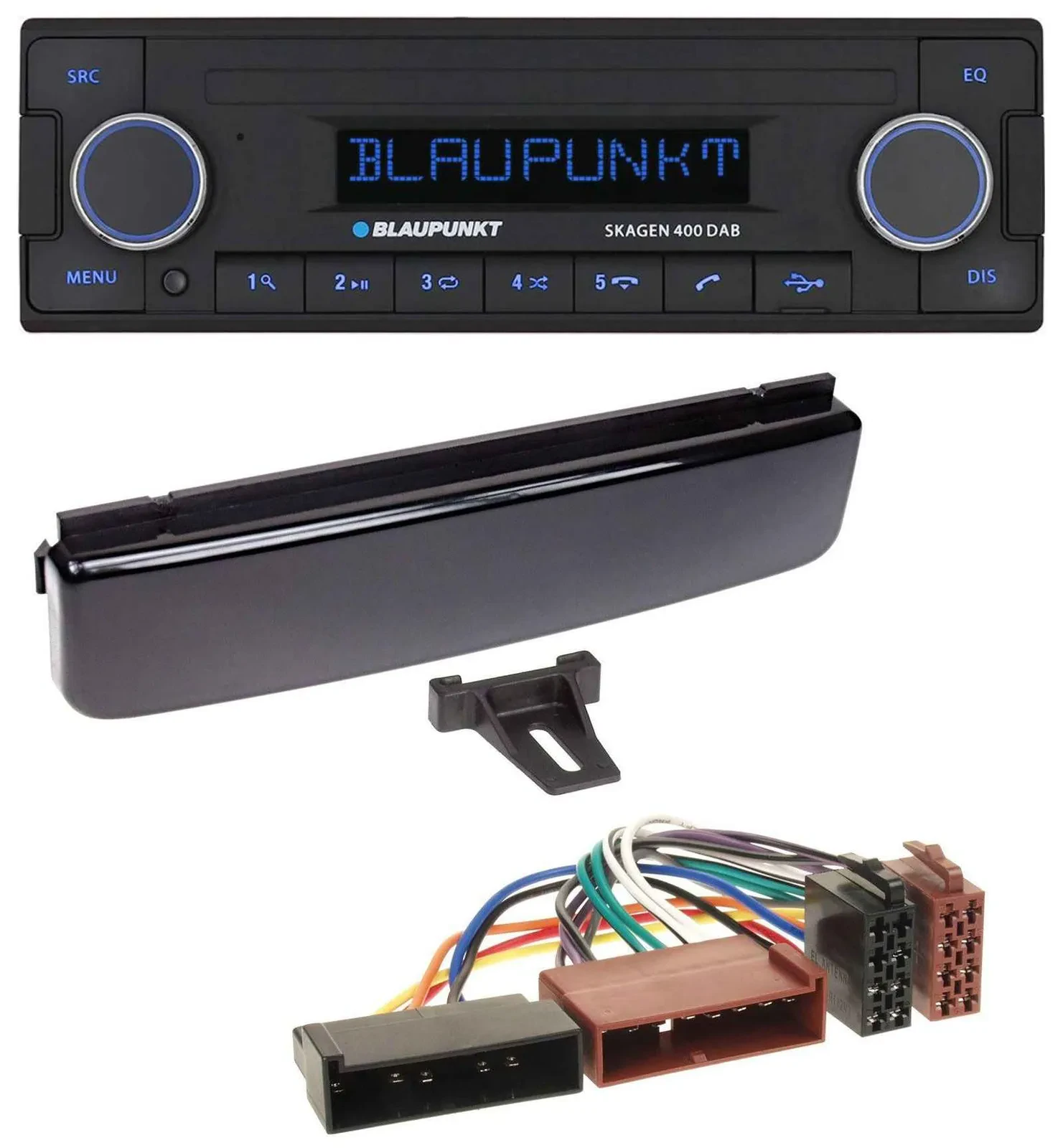 Автомагнитола Blaupunkt DAB, USB, Bluetooth, MP3 для Ford Cougar/Fiesta/Focus/Mondeo