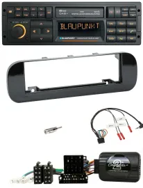 Blaupunkt USB DAB SD Lenkrad Bluetooth Autoradio für Fiat Panda 12-20 schwarz gl