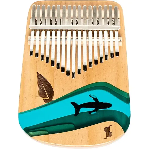 Калимба Stagg 17-Key Ocean Flat Kalimba Natural