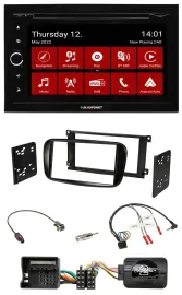 Blaupunkt 2DIN Lenkrad Bluetooth USB TMC DAB Navigation für Ford Mondeo 07-14 S-