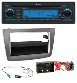 VDO AUX MP3 1DIN CD USB Autoradio für Alfa Romeo Mito ab 14 955 silber