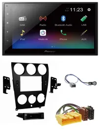 Pioneer USB Bluetooth DAB 2DIN MP3 Autoradio für Mazda 6 (2006-2008)