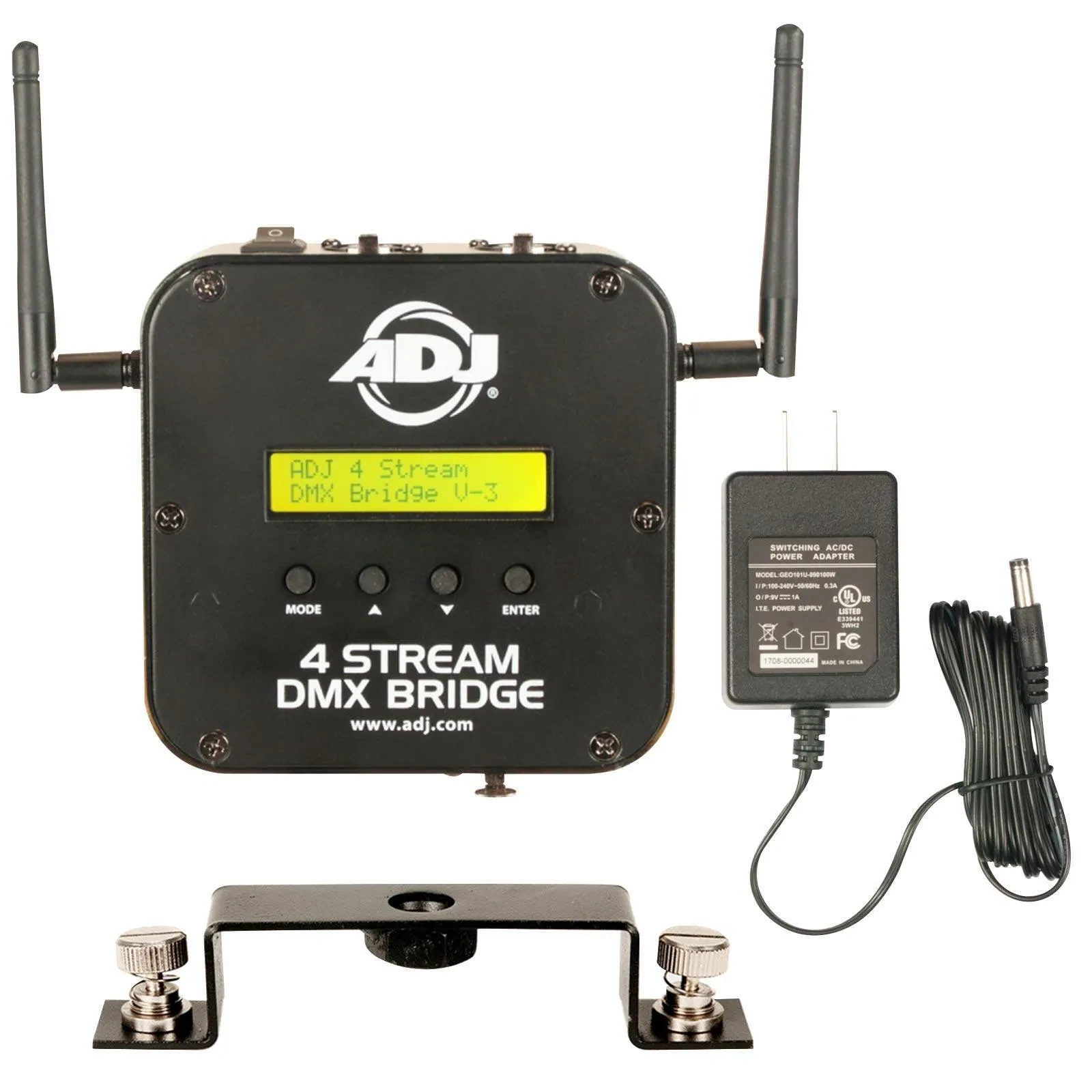 ADJ 4 Stream DMX Bridge 4 Universe Wireless WIFI DMX Interface idjnow