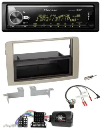 Pioneer Bluetooth USB DAB Lenkrad Autoradio für Lancia Musa 2004-2012