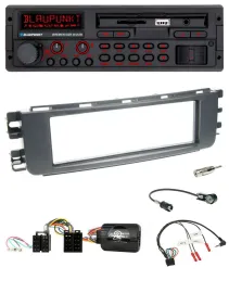Blaupunkt SD Lenkrad USB Bluetooth DAB Autoradio für Smart ForFour 04-06 W454 Au