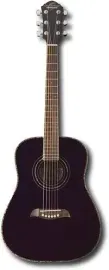 Oscar Schmidt Model OGHSB-A 1/2 Size Quality Black Finish Acoustic Guitar