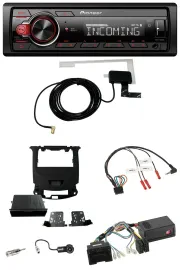 Автомагнитола для Chevrolet Cruze (с 2016) Pioneer DAB Bluetooth USB, поддержка управления на руле, черный (piano black)