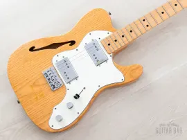 Б/У Электрогитара Fender Telecaster Thinline Semi-Hollow 1975 Wide Range с кейсом