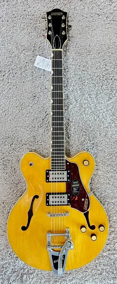 Электрогитара полуакустическая Gretsch G2622T Streamliner Center Block Double-Cut с Bigsby, Broad'Tron BT-3S, Village Amber