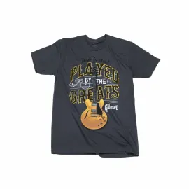 GIBSON T-shirt Played By The Greats Charcoal S