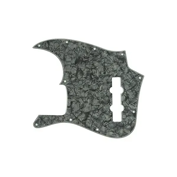 Пикгард Fender American Standard Jazz Bass 10 Hole Pickguard Black Pearl