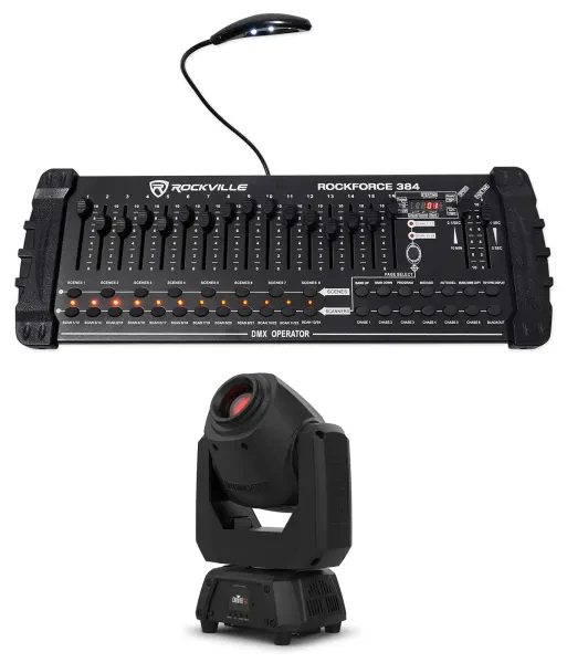 Прибор с полным движением Chauvet DJ Intimidator Spot 260X с DMX-пультом