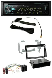 Автомагнитола для Fiat Ducato (2006–2010) Pioneer CD/MP3, DAB, USB, AUX, черный (piano black)