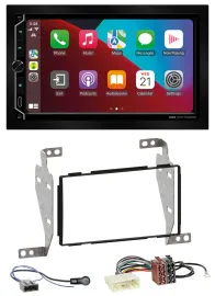 ESX 2DIN DAB USB MP3 Bluetooth Autoradio für Nissan Juke (2010-2014)