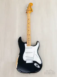 Электрогитара Fender Stratocaster SSS Black w/case USA 1975