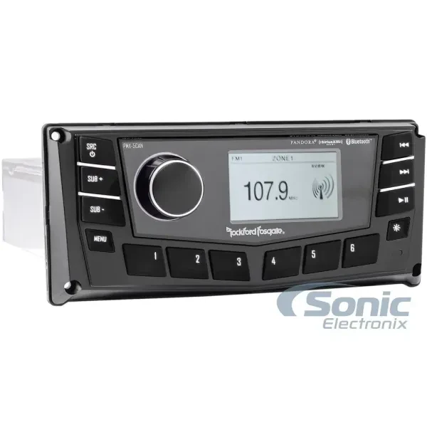 Rockford Fosgate PMX-5CAN | 1.5 DIN Marine and Powersports Receiver