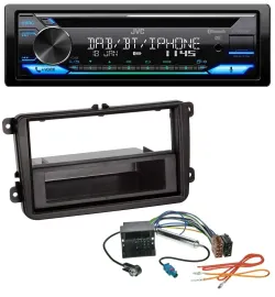 Автомагнитола JVC Bluetooth MP3 USB DAB CD для VW Amarok, Beetle, EOS (с 2006)