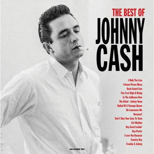Виниловая пластинка Johnny Cash – The Best Of (красный, 180 г) (Релиз 2023)