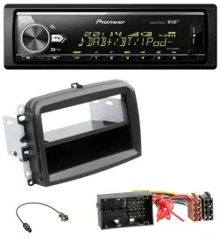 Автомагнитола для Fiat 500L Pioneer Bluetooth USB DAB MP3