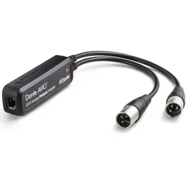 Audinate Dante AVIO 2-Channel Analog Input Adapter for Dante Audio Network