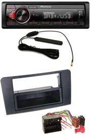 Pioneer MP3 DAB 1DIN AUX USB Autoradio für Mercedes ML (ab 2006)