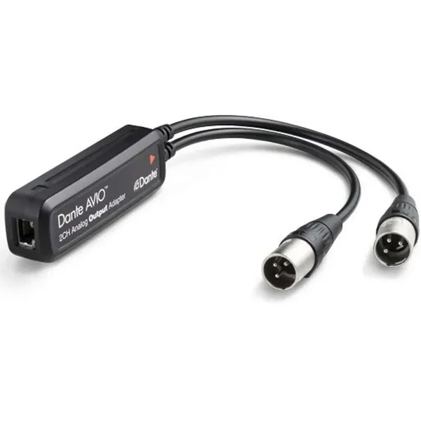 Audinate Dante AVIO 2-Channel Analog Input Adapter for Dante Audio Network
