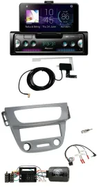 Автомагнитола для Renault Megane III (2009–2012) Pioneer DAB, Bluetooth, USB, управление с руля