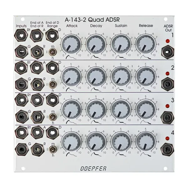 Модульный студийный синтезатор Doepfer A-143-2 Quad ADSR