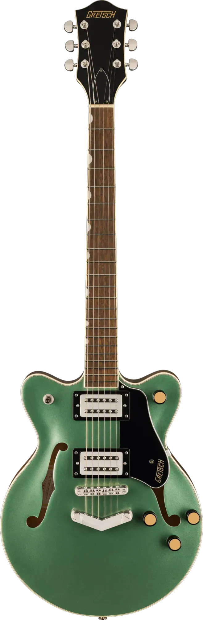 Электрогитара полуакустическая Gretsch G2655 Streamliner Center Block JR. Steel Olive