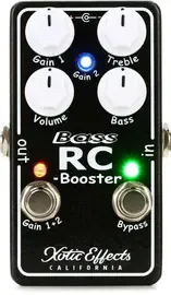 Педаль эффектов для бас-гитары Xotic Bass RC Booster V2