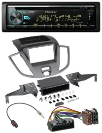 Pioneer DAB MP3 CD USB Bluetooth Autoradio für Ford Transit V363 (2014-2018)
