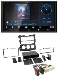 Автомагнитола для Nissan 370Z Kenwood 2DIN Bluetooth USB DAB MP3