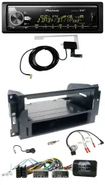 Автомагнитола для Dodge/Jeep Pioneer Bluetooth, DAB, USB, поддержка кнопок на руле