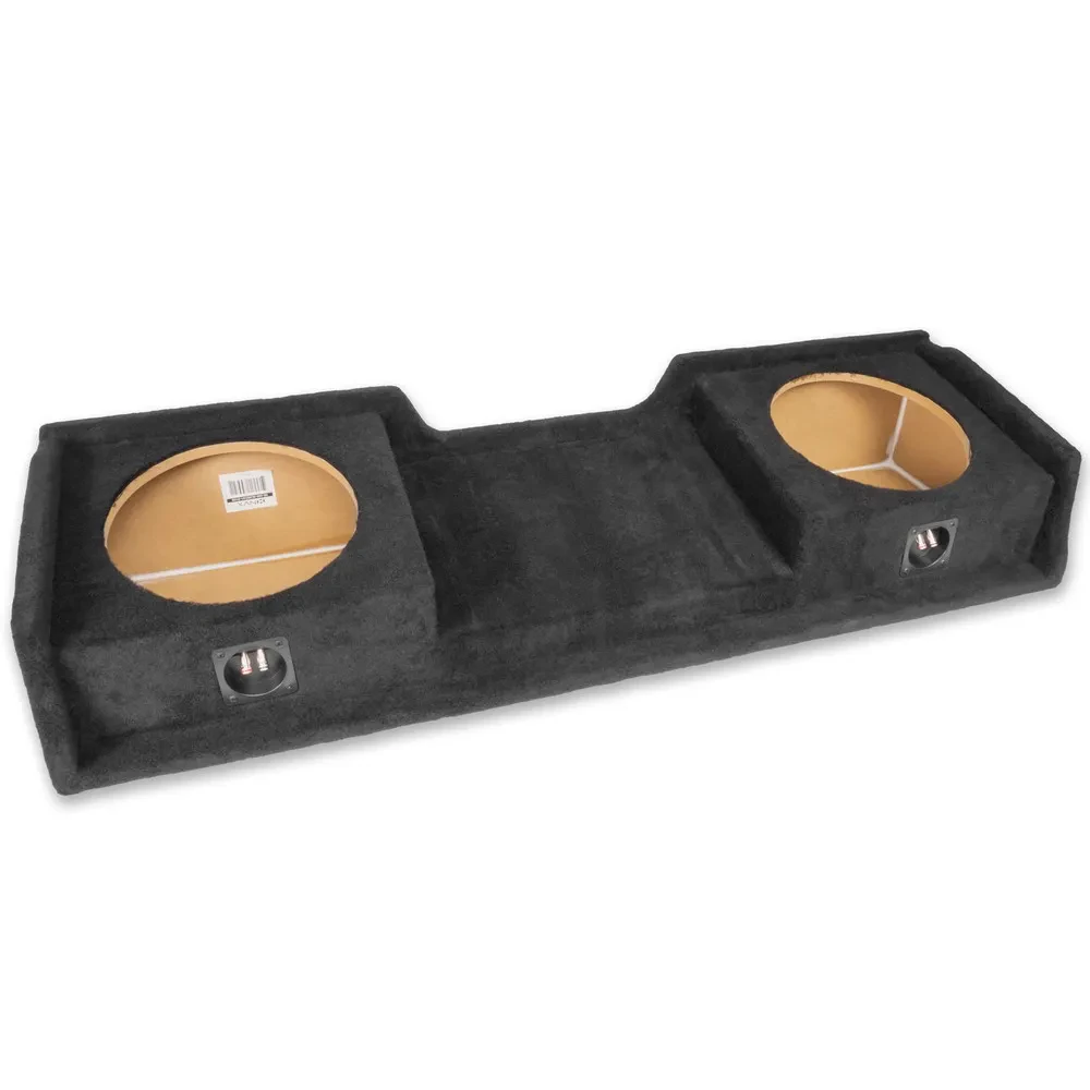 NVX VE-GM-SLVECG1-D12S Dual 12" Sealed Empty Subwoofer Enclosures