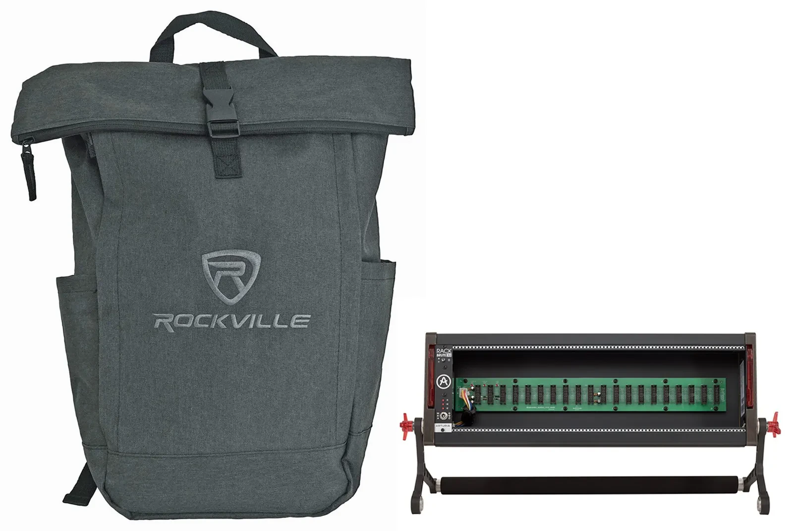 Рэковый кейс Arturia RackBrute 3U Noir с сумкой для ноутбука