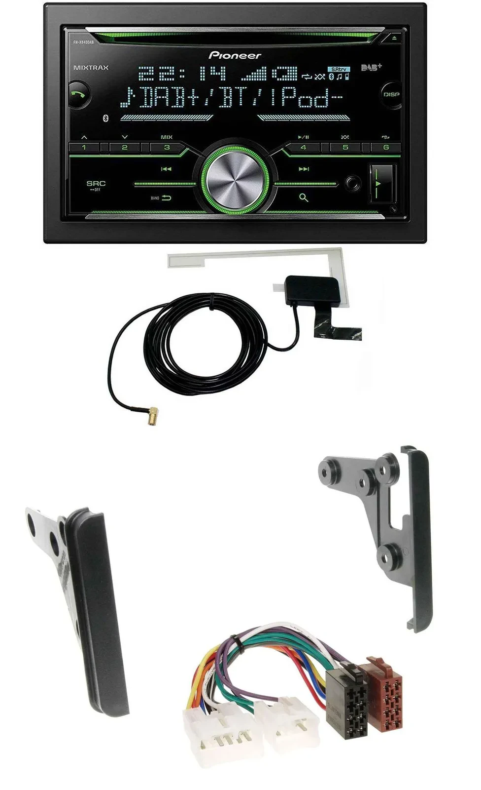 Pioneer CD USB MP3 Bluetooth 2DIN DAB Autoradio für Toyota 4Runner 03-09 Echo 00