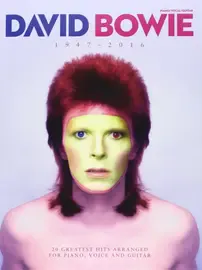 Ноты MusicSales BOWIE DAVID 1947-2016 PIANO VOCAL GUITAR BOOK