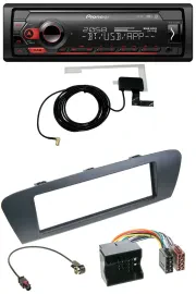 Pioneer DAB USB MP3 Bluetooth Autoradio für Renault Scenic (ab 12) - grau