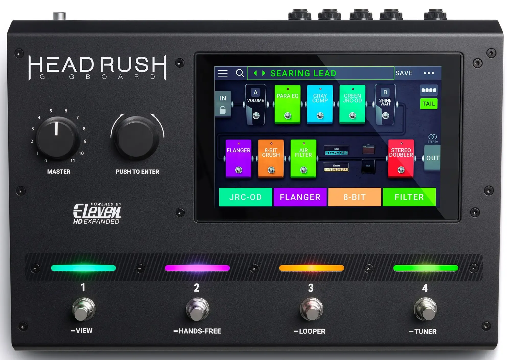 Профессиональный напольный процессор эффектов HEADRUSH GIGBOARD