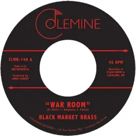 Виниловая пластинка Black Market Brass – War Room / Into The Thick (Релиз 2018)