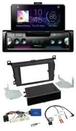 Автомагнитола для Toyota RAV4 (с 2013) Pioneer USB, Bluetooth, DAB, управление с руля