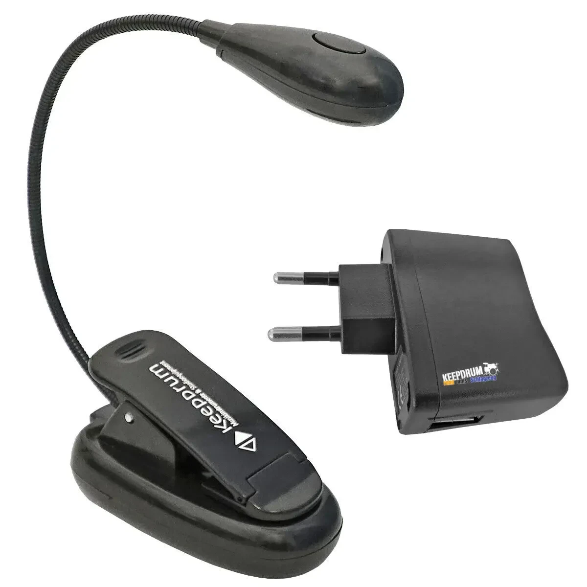 Подсветка для пюпитра keepdrum LED-Lampe Black