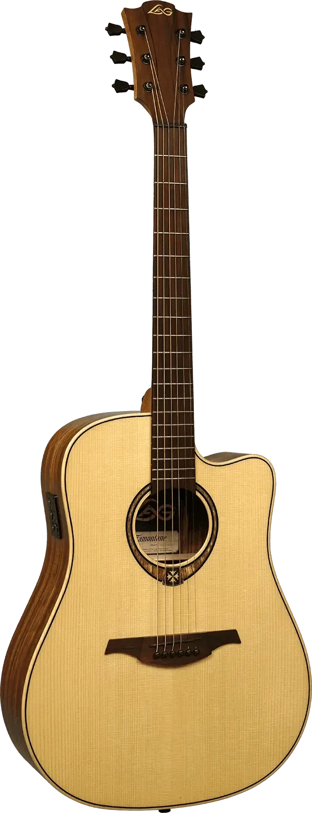 Электроакустическая гитара LAG Guitars T318DCE