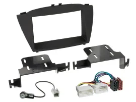 Einbauset Doppel DIN Autoradio für Hyundai ix35 (ab 2013)