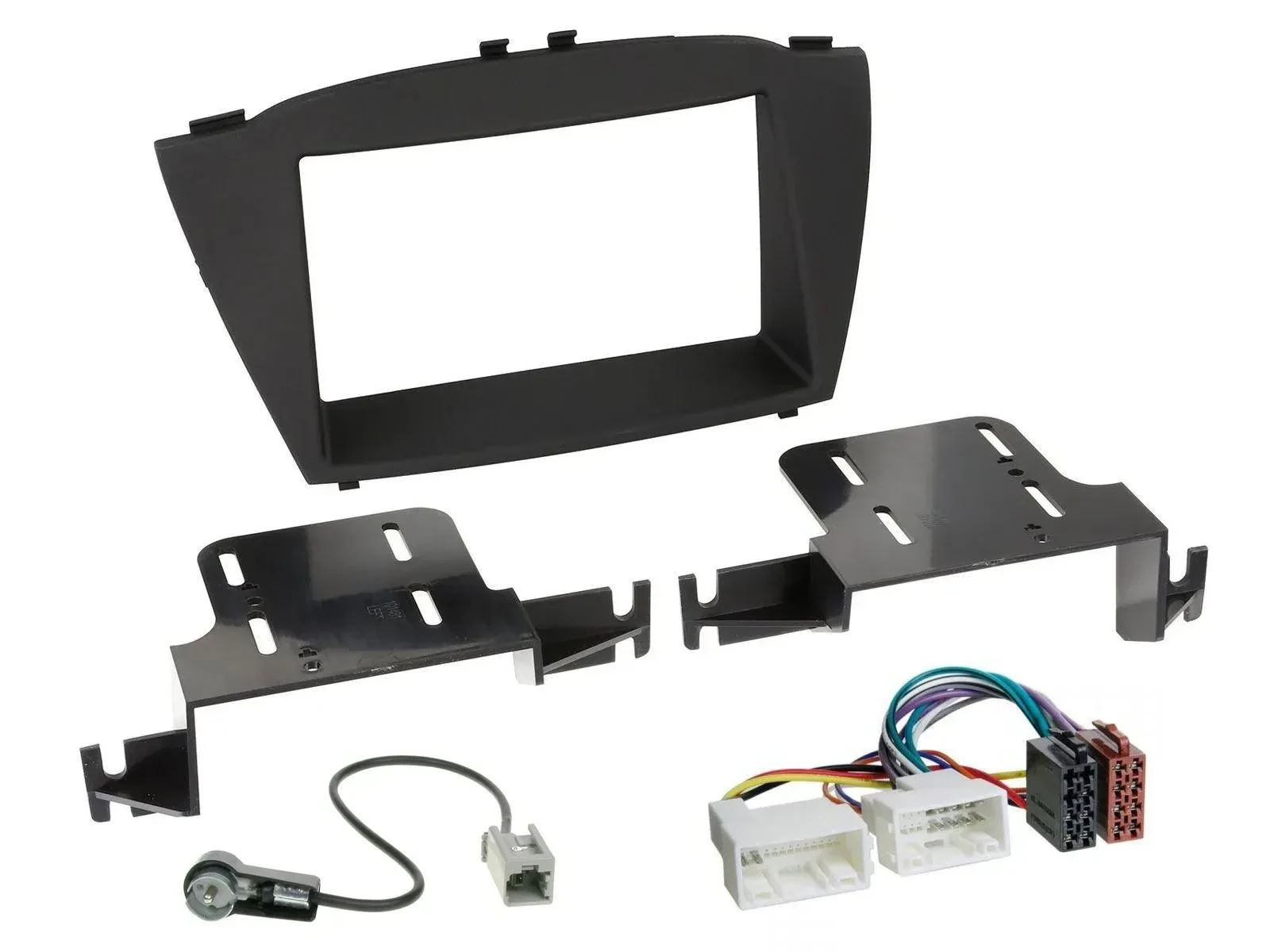 Einbauset Doppel DIN Autoradio für Hyundai ix35 (ab 2013)